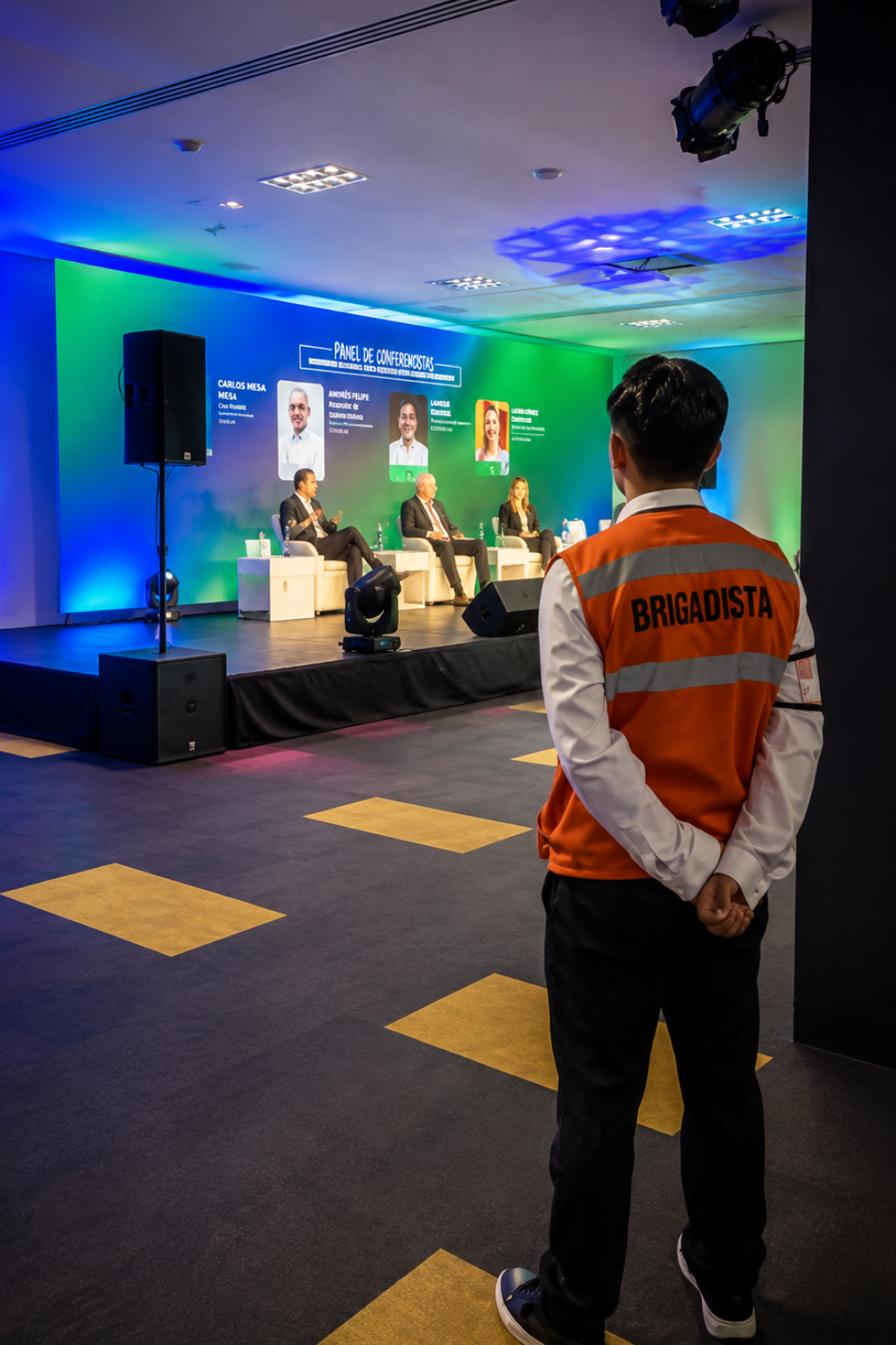 Brigadistas y operación de evento corporativo por Táctica Estratégica